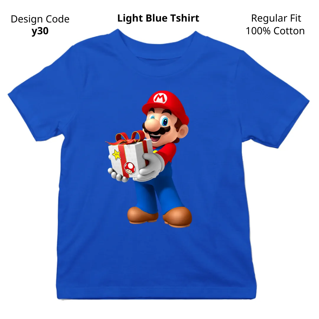 Mario Gift T-shirt ( Design Y30 )