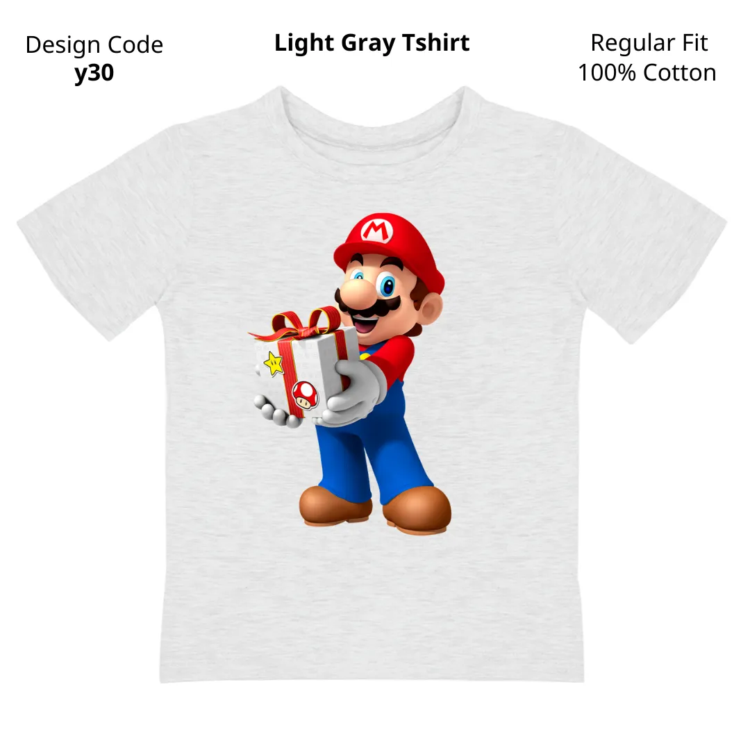 Mario Gift T-shirt ( Design Y30 )