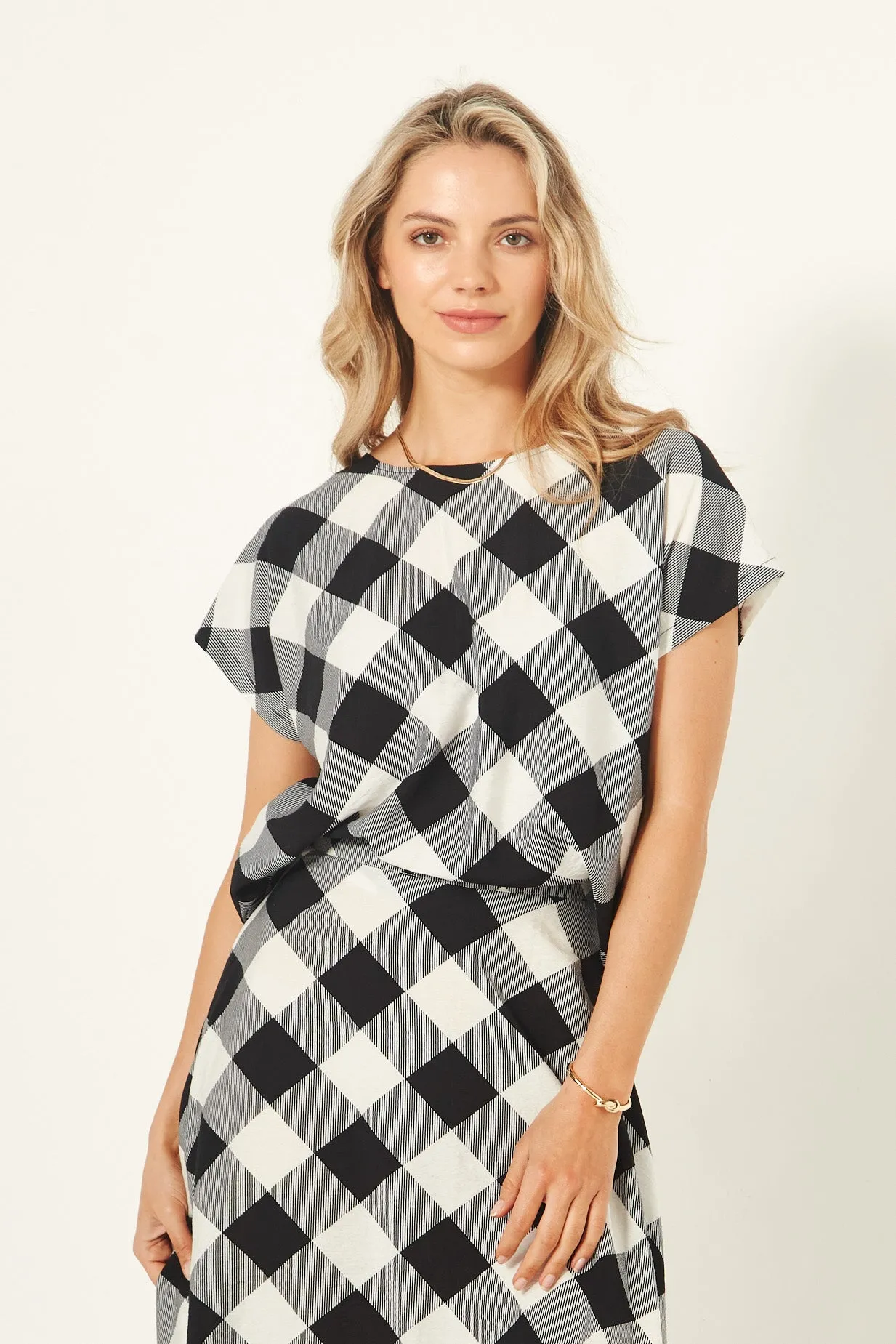 Melani Top Gingham Preorder Early October