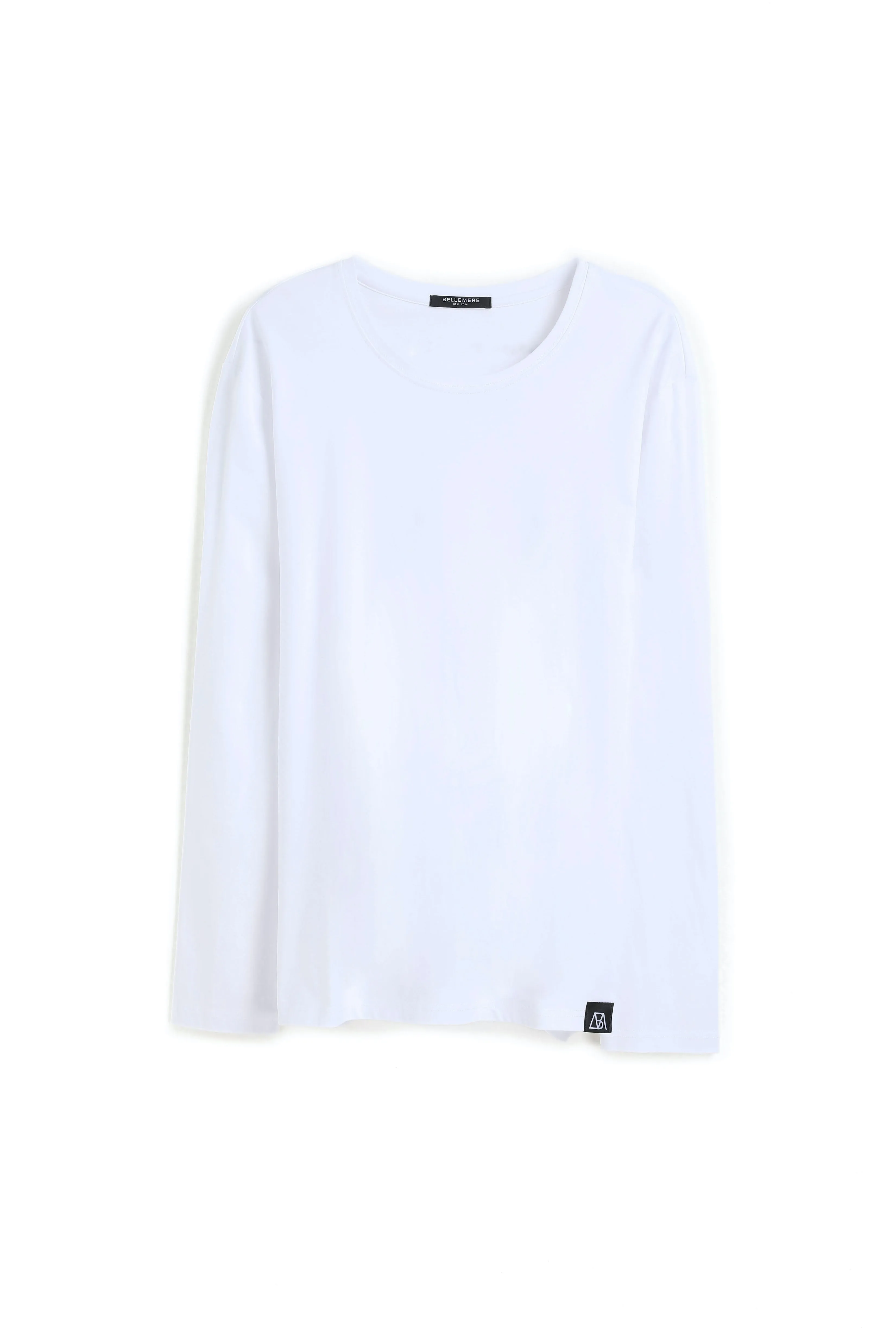 Men Crew-Neck Long Sleeves Cotton T-Shirt