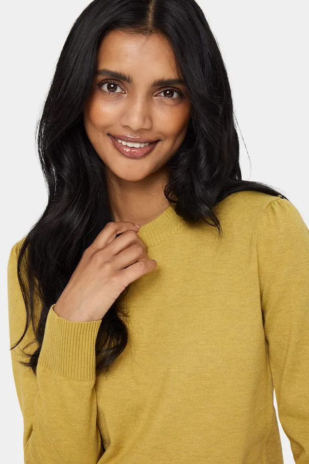 Mila Pullover - Burnished Gold