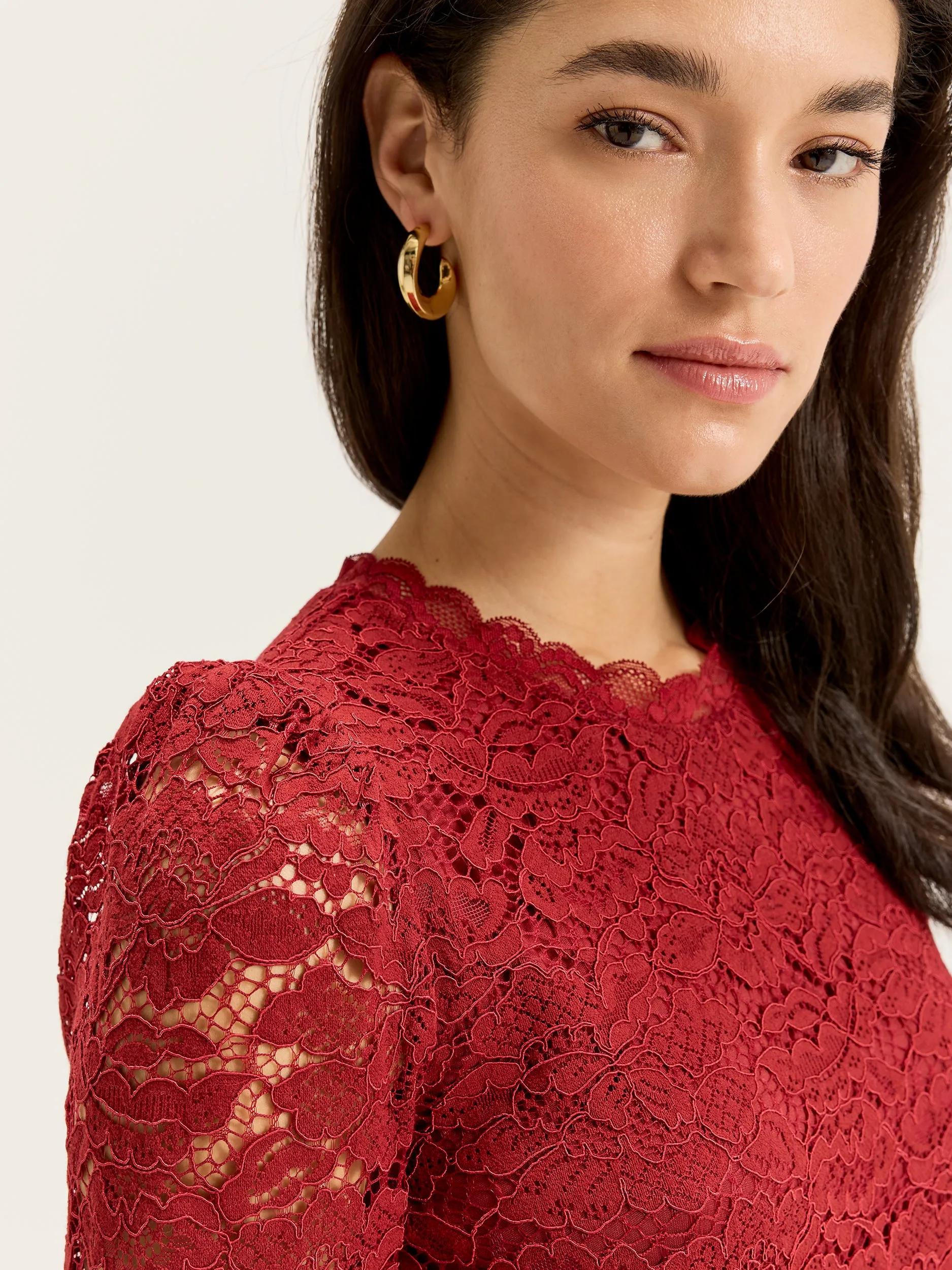 Odile Lace Top