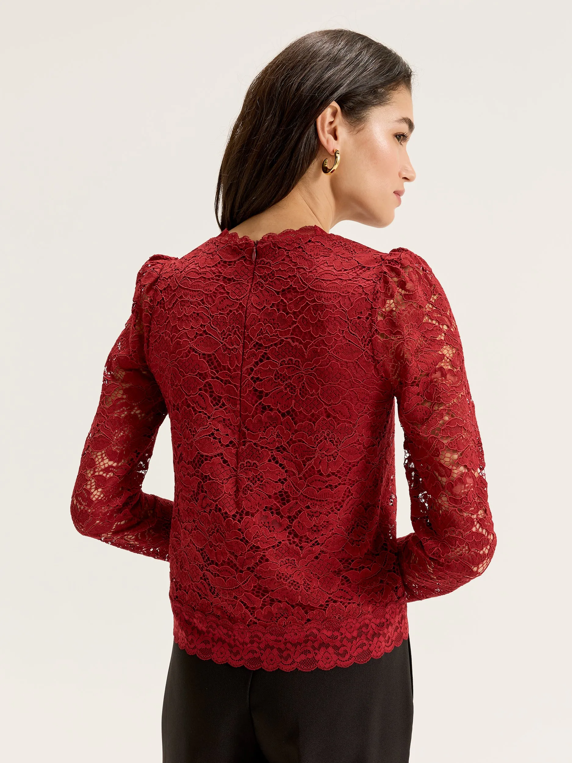 Odile Lace Top