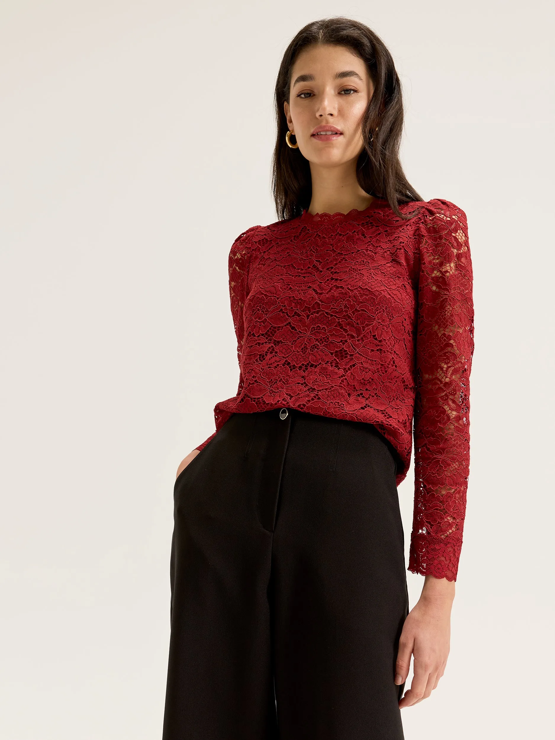 Odile Lace Top