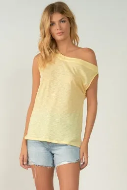 One Shoulder T-Shirt Top