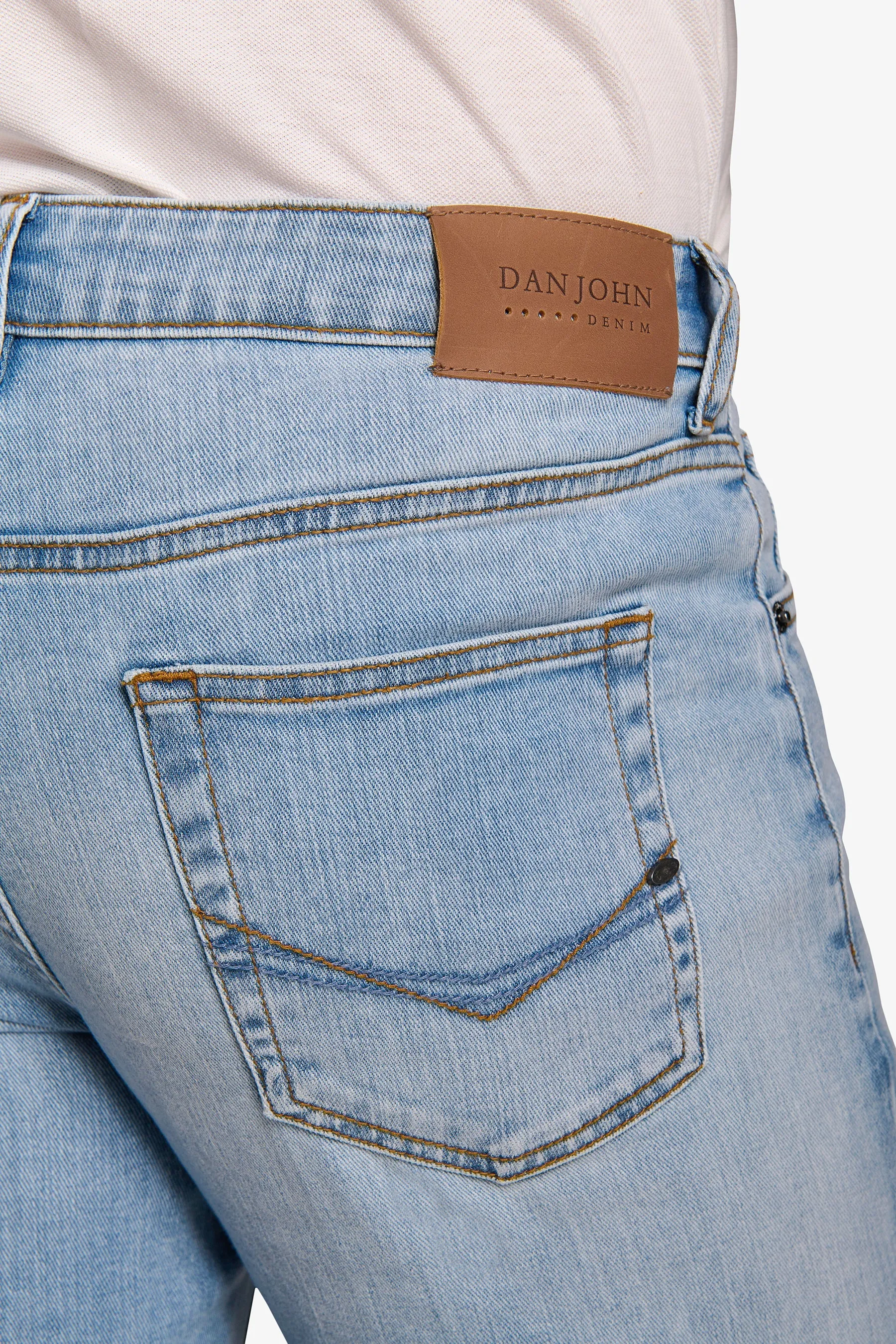 Pantalone 5 tasche denim blu chiaro