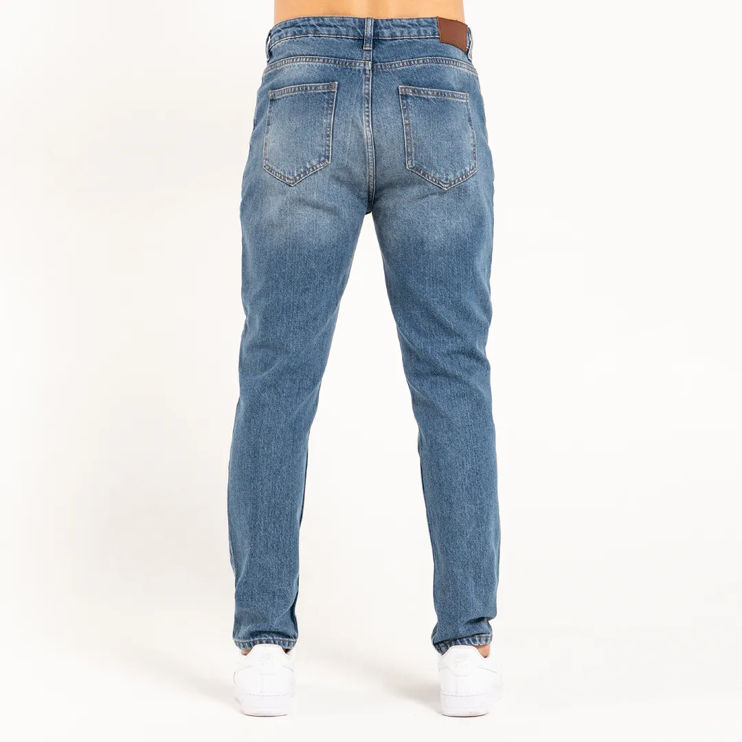 Ralston Regular Fit Jeans - Mid Blue