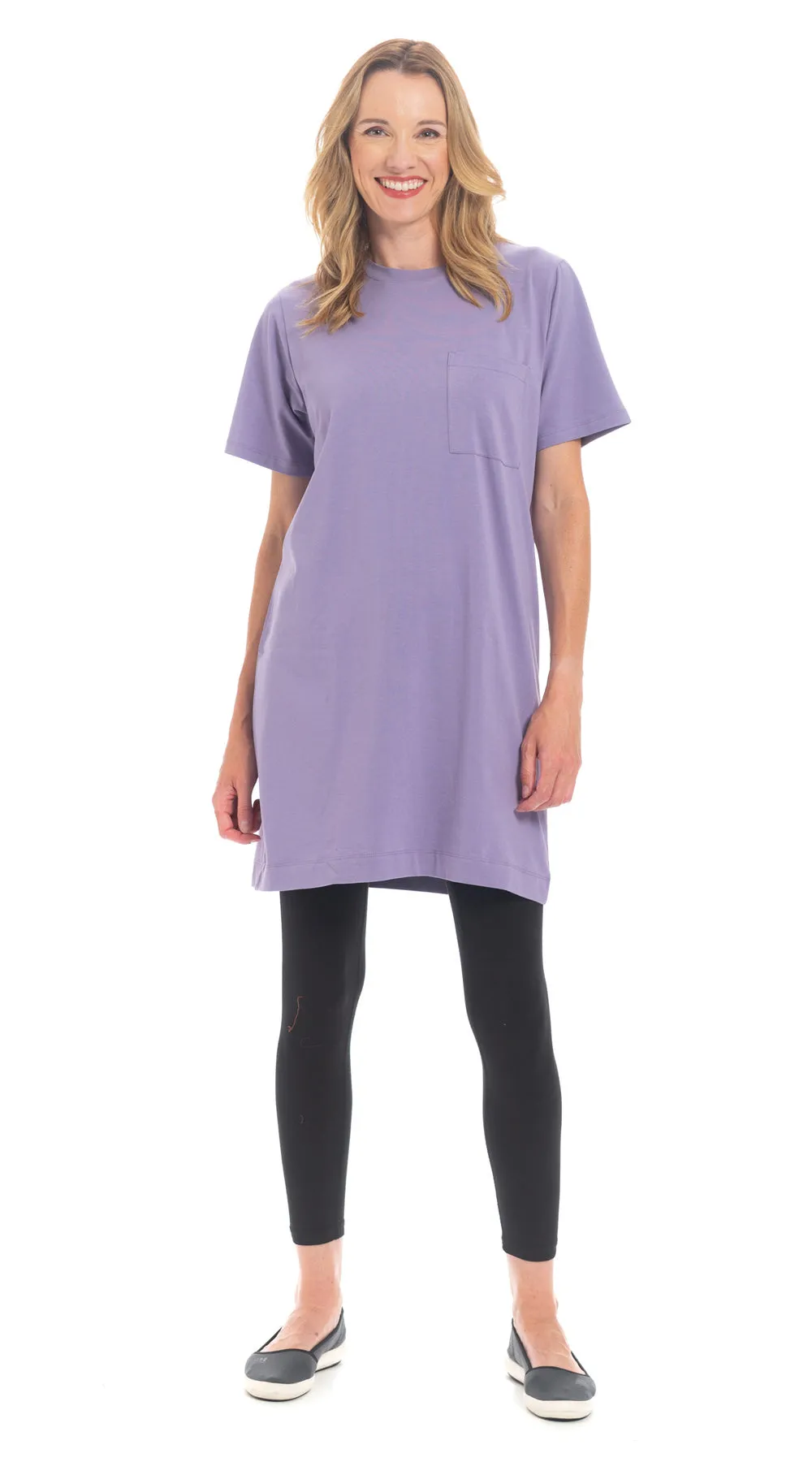 Rosa Tunic - purple haze - organic cotton