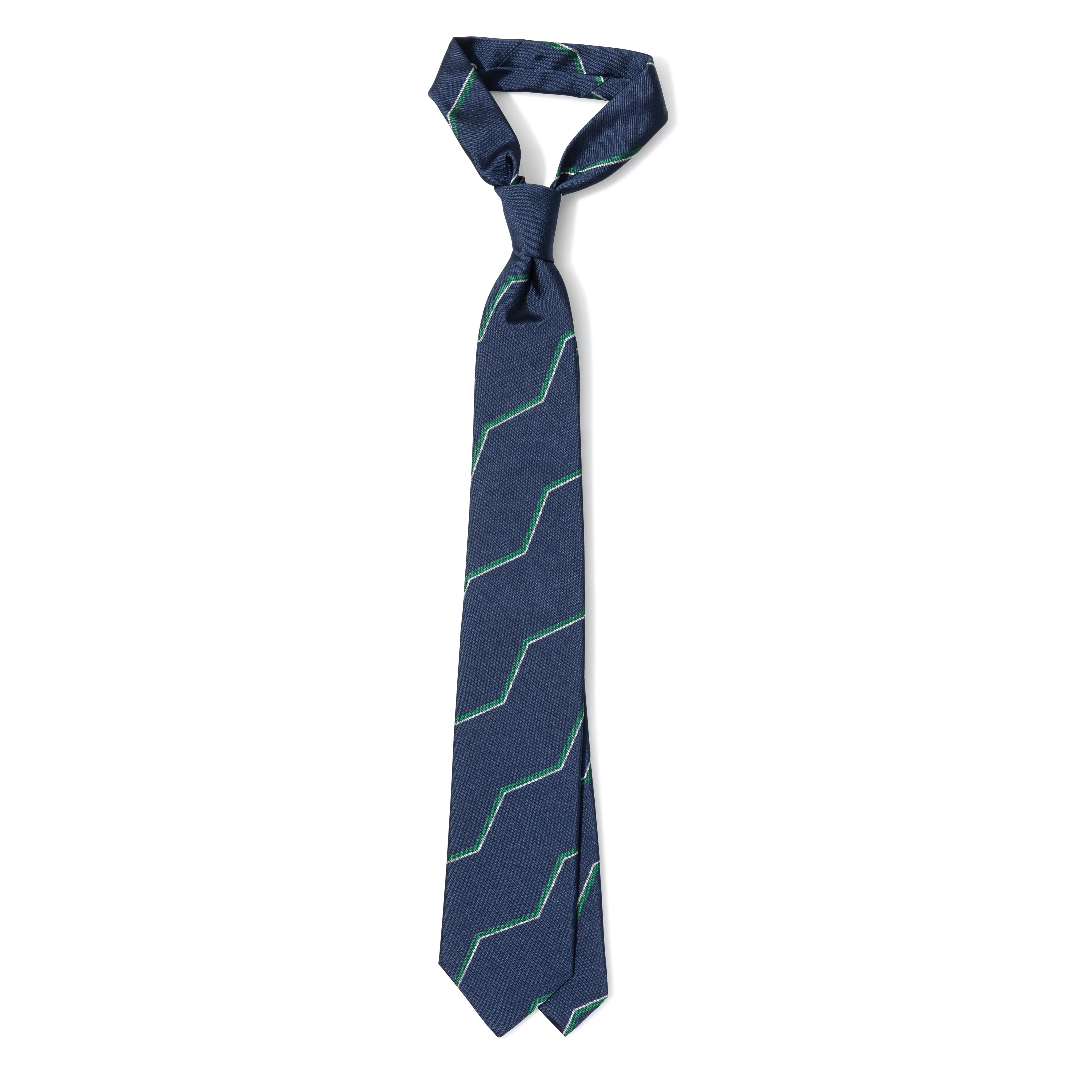 Silk Jacquard Tipped Tie