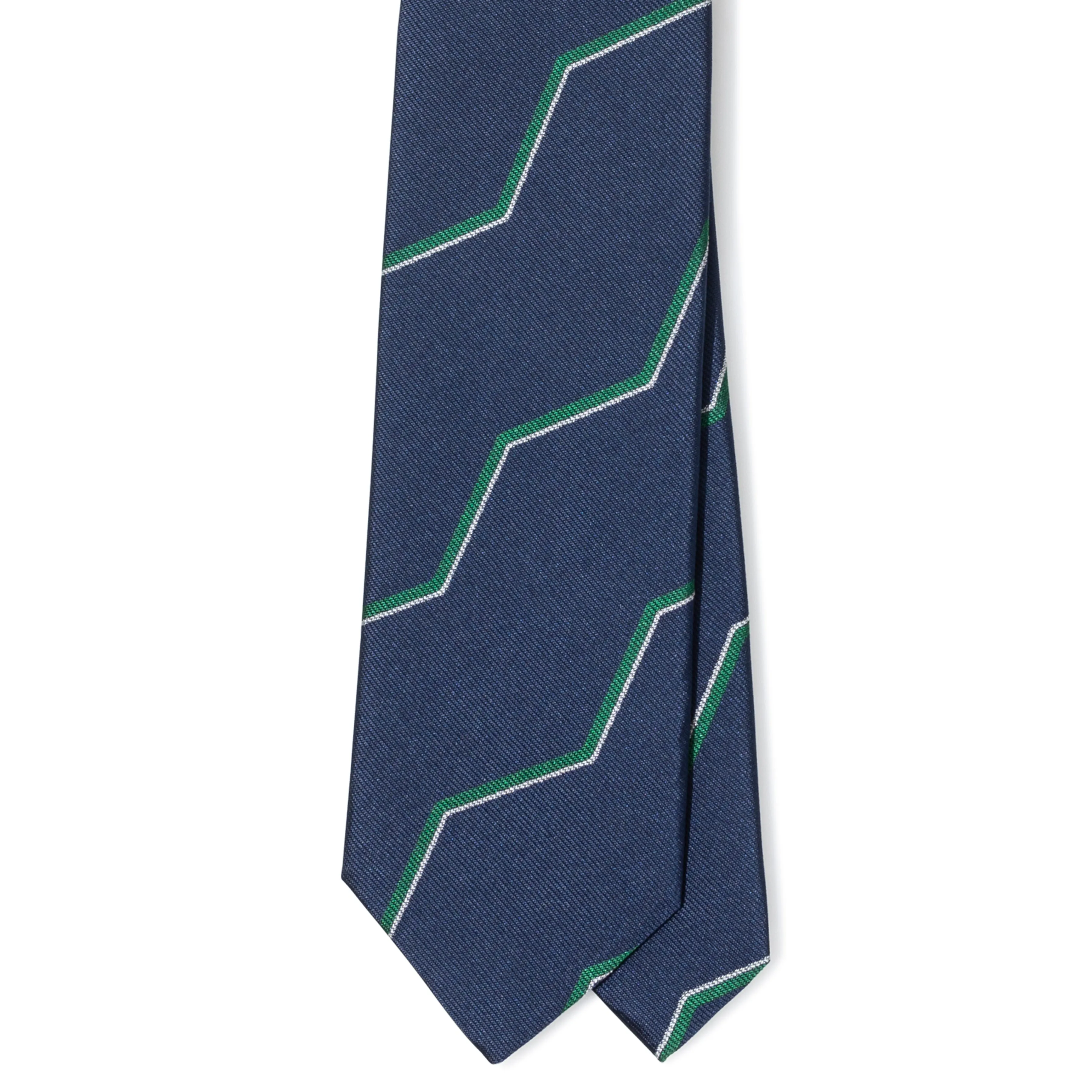 Silk Jacquard Tipped Tie