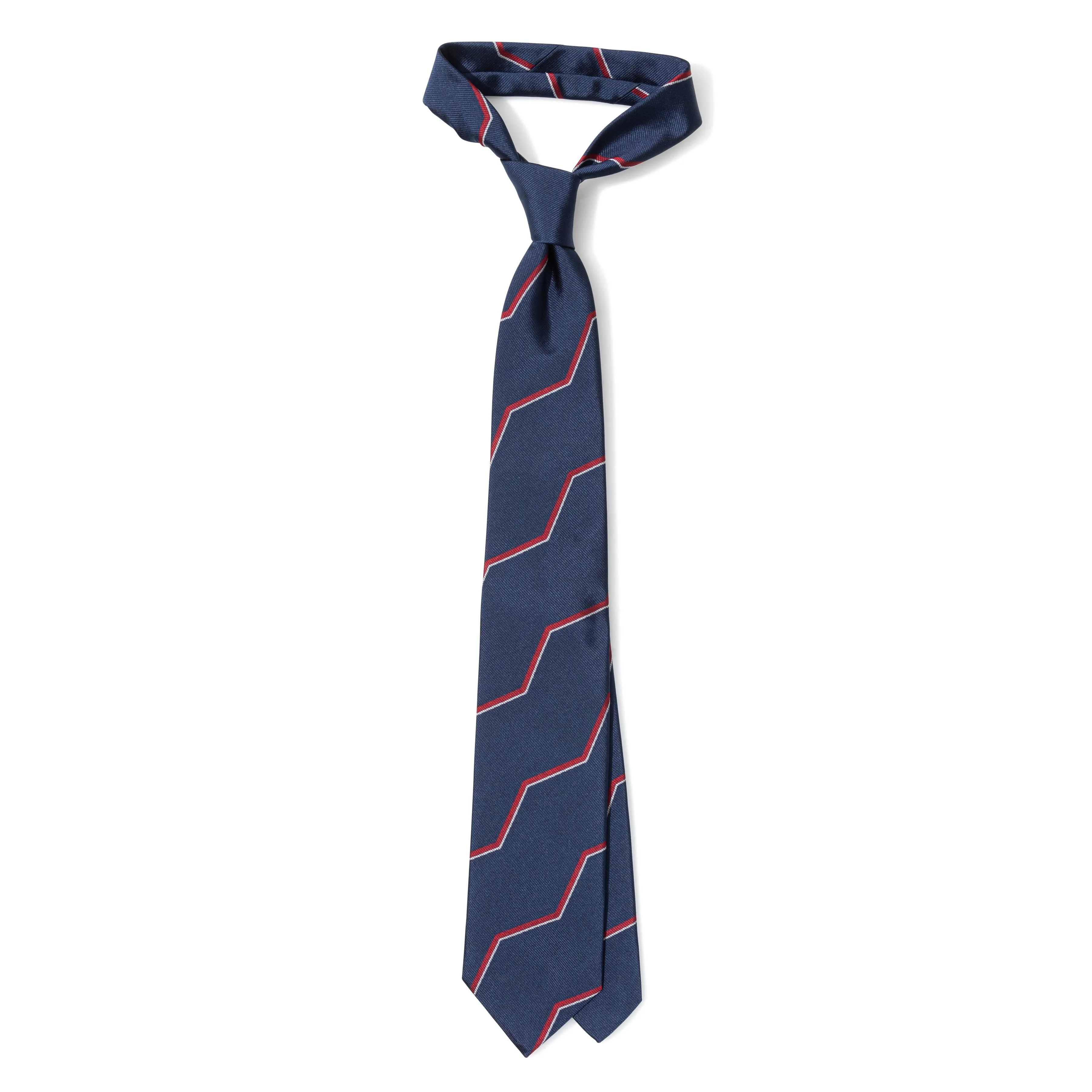 Silk Jacquard Tipped Tie