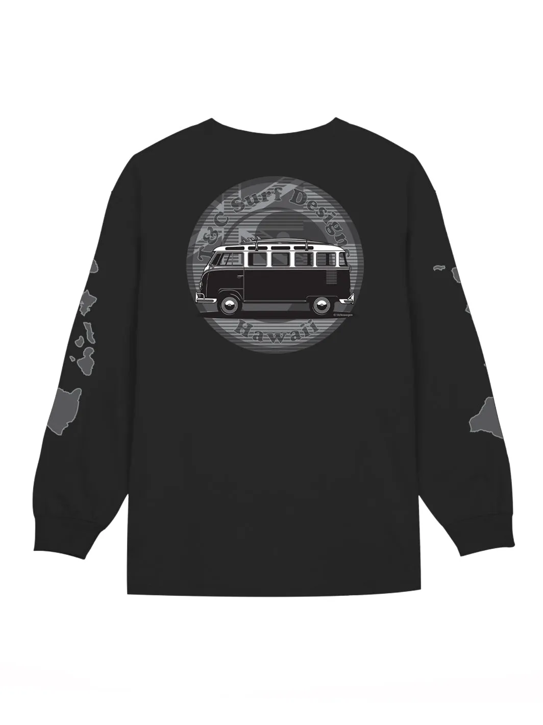 T&C Surf Flag Line Bus Volkswagen Long Sleeve