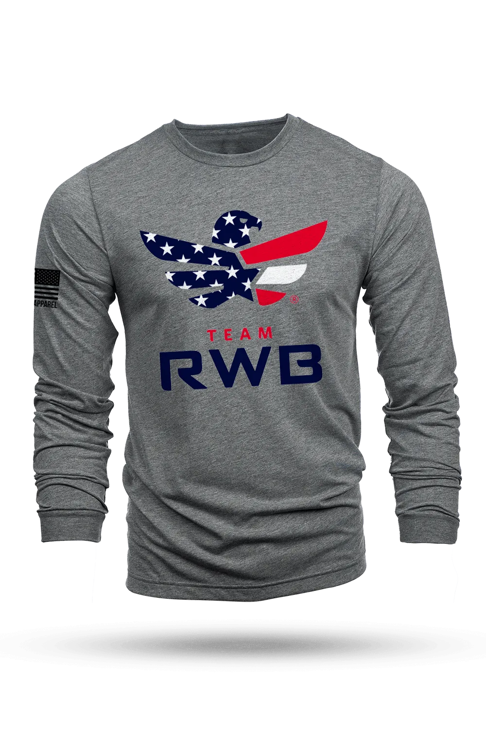 Team RWB Eagle Flag - Long-Sleeve T-Shirt