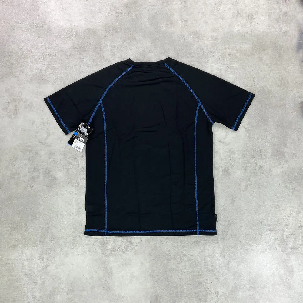 Trespass Albert T-shirt Black/ Blue