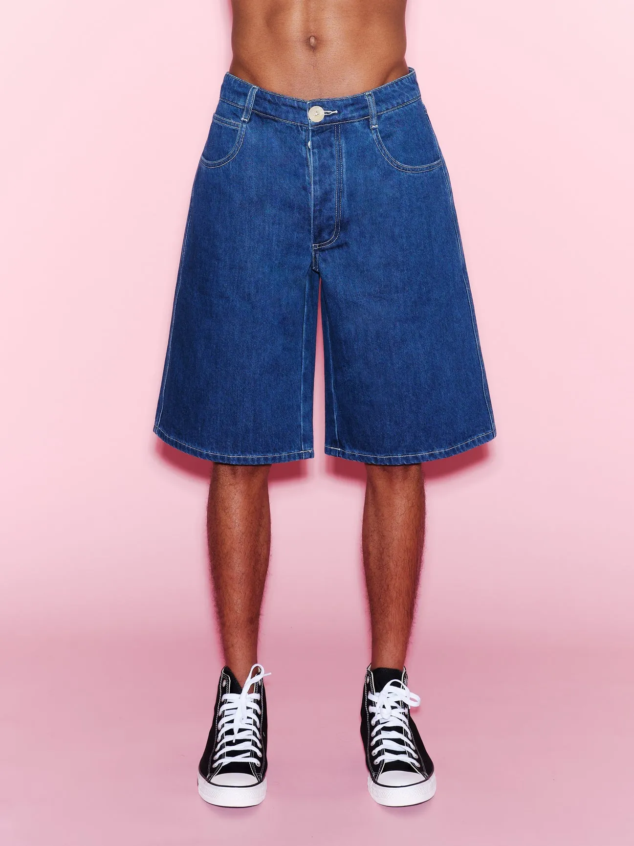 VIOLET GETTY - UNISEX DENIM SHORTS