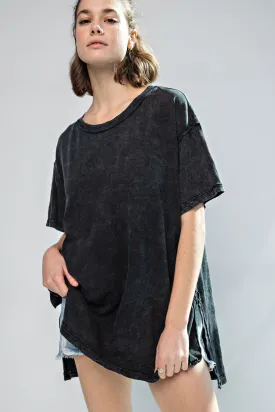 'Wash Away' Top - Black