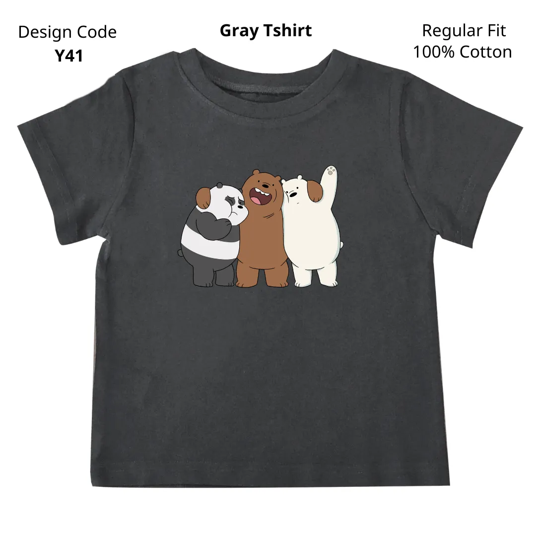 We Bare Bears T-shirt ( Design Y41 )