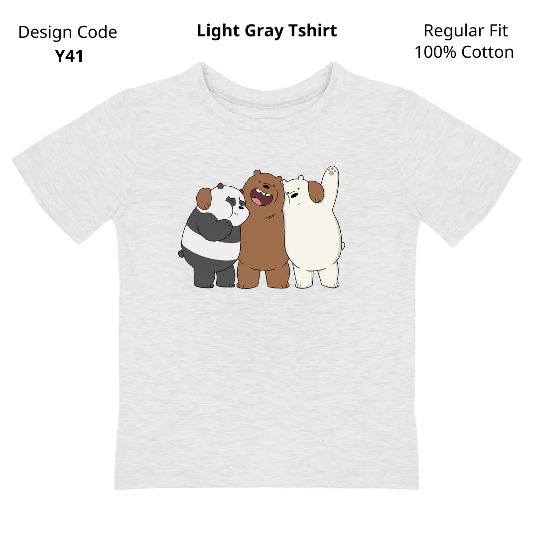 We Bare Bears T-shirt ( Design Y41 )