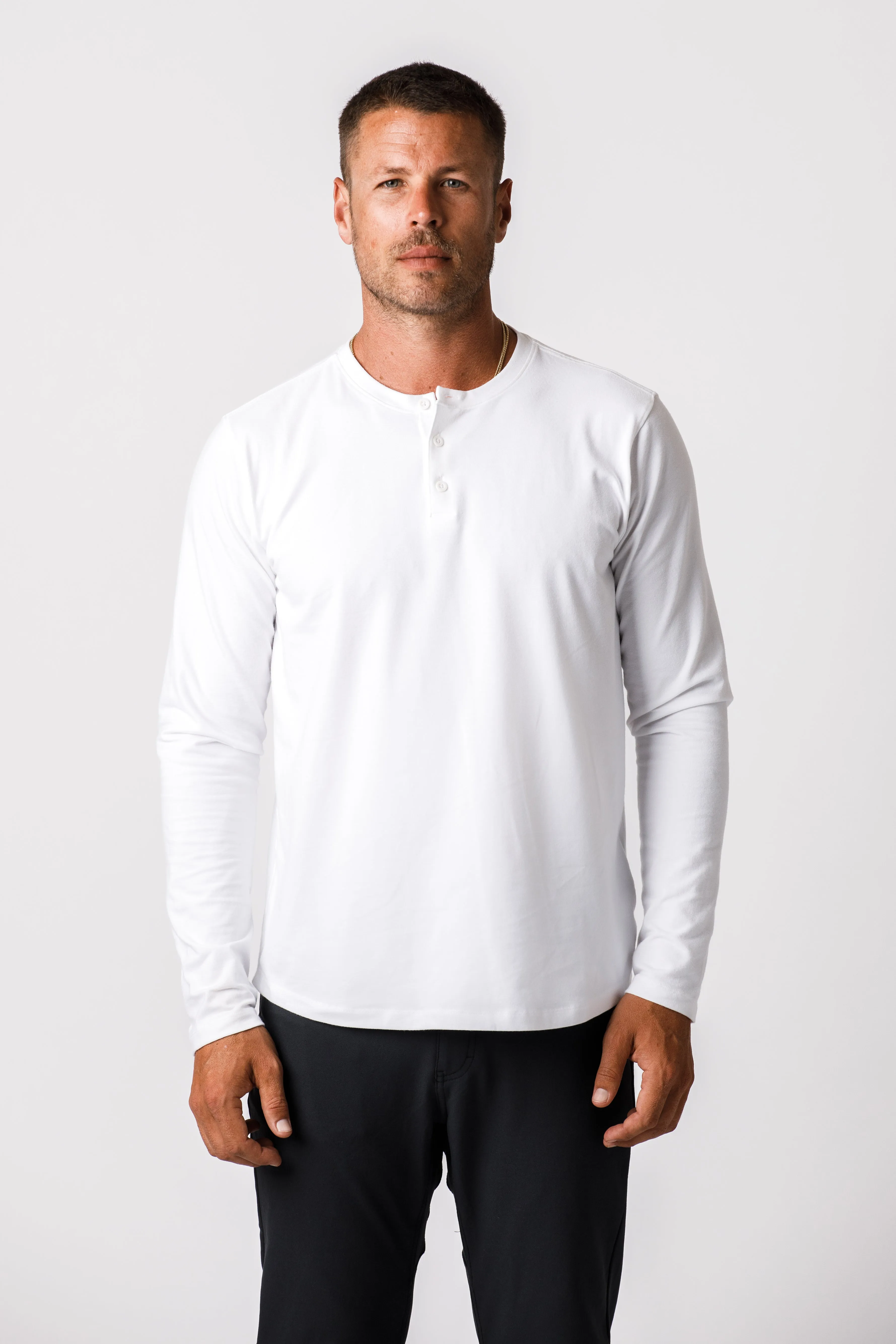 X Cotton Henley