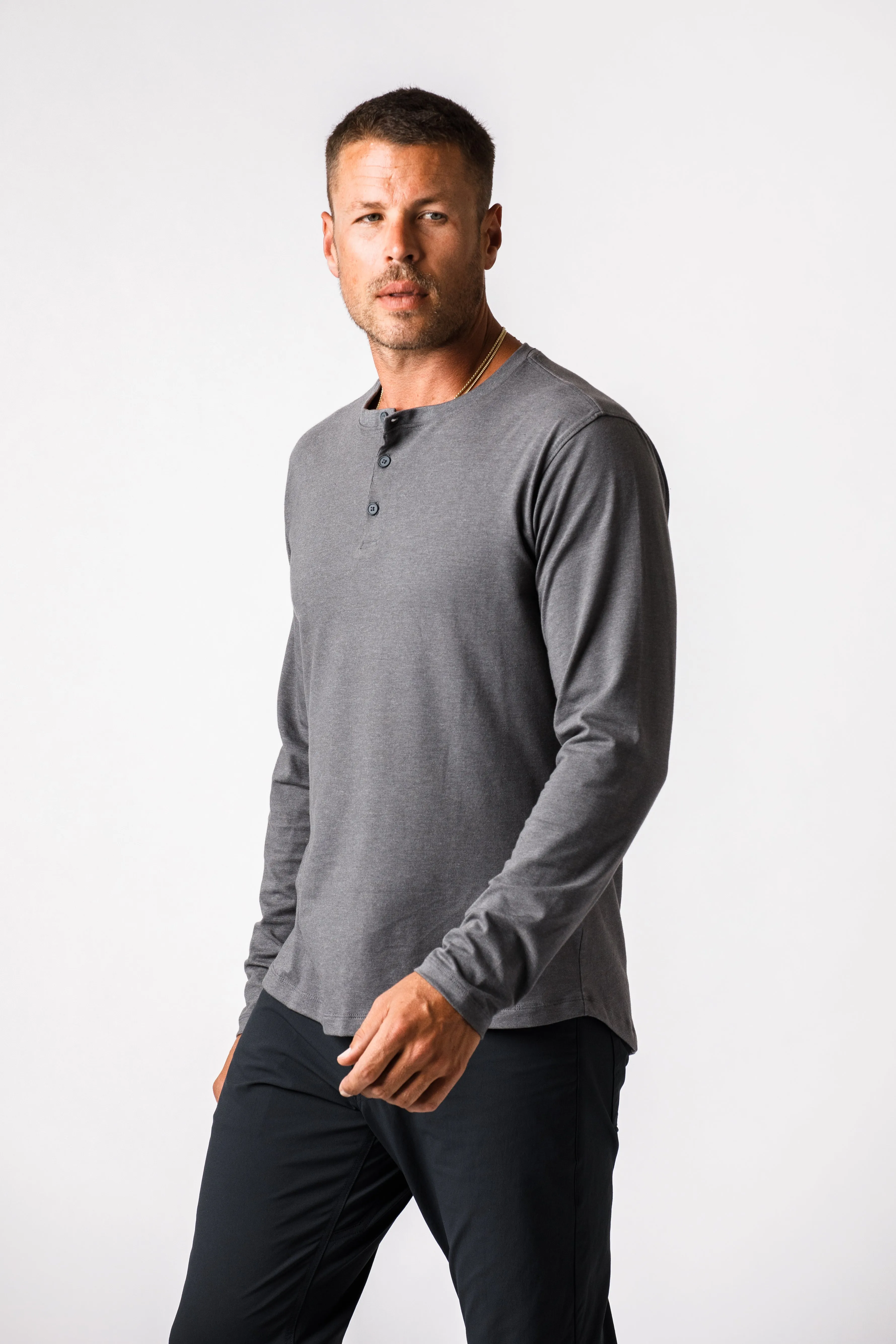 X Cotton Henley